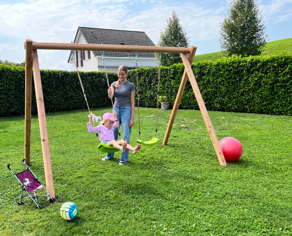 Doppelschaukel Lärche 3,00m x 2,09 hoch