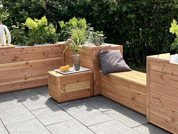 Blumenkästen / Hochbeet Lärche Viktoria