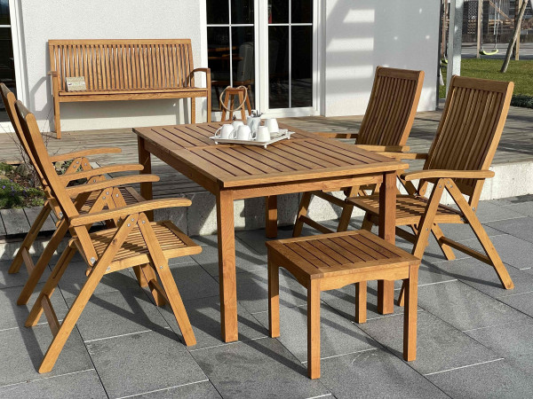 Tisch Verona 170/220 cm Robinienholz