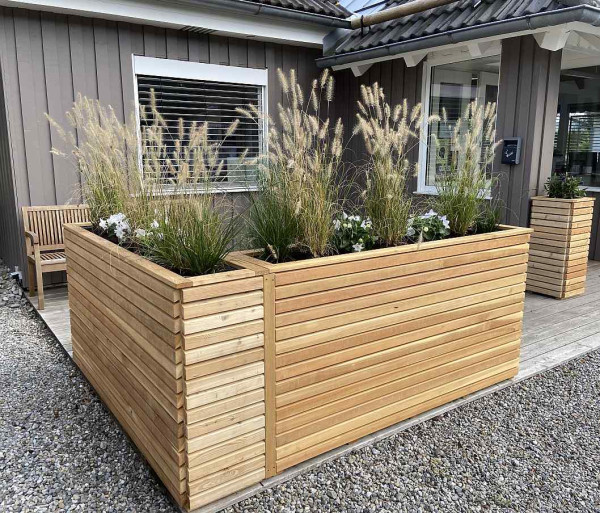 Hochbeet Pflanzkästen Lärche Rhombus